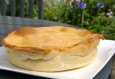 Focaccia met parmaham en pecorino